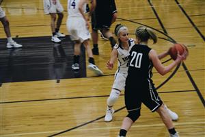 Teen Girls Indoor Basketball Game